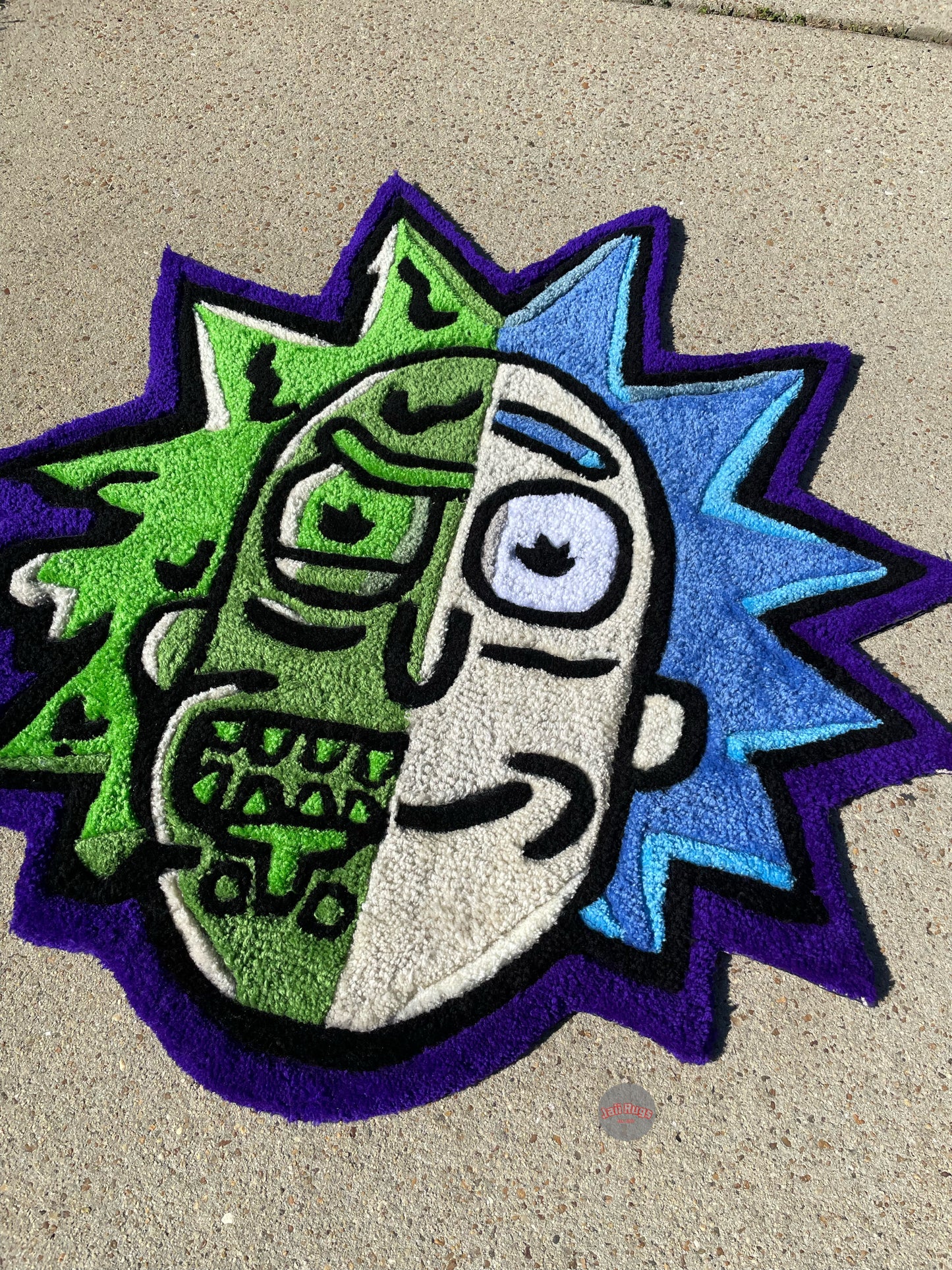 Rick & Morty Rug